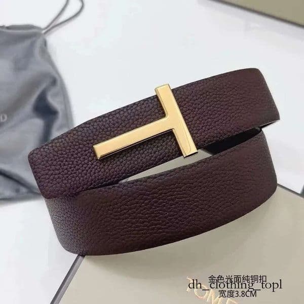 Designer For Men Belts Fashion Casual Genuine Leather Letter Printed Mens Tf Waistband Metal Smooth Buckle Man Width Tom Brady High End Luxury Belt 0cb