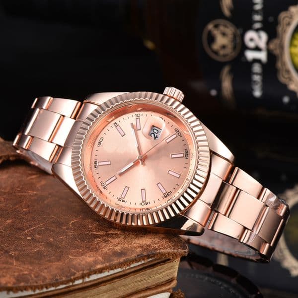 Luxury designer mens womens DATE JUST watches Quartz automatic movement WATCH 904L stainless steel strap luminous gifts Wristwatches montre #528