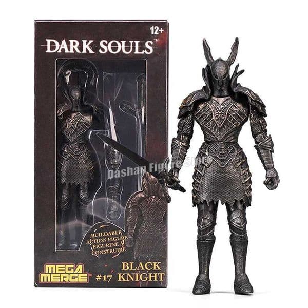 Game Dark Souls Figures Black Knight Artorias Action Figure PVC Movable Collection Solaire of Astora Model Toys for Childs Gift