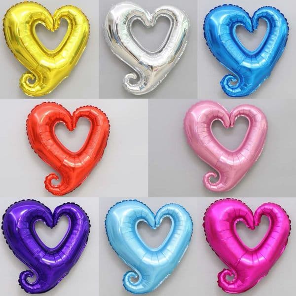 Celebrate Love with Stylish Heart-Shaped Balloon Props - Versatile Scene Arrangement Tool