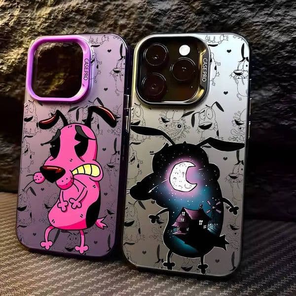 C-CARTOON C-COURAGEOUS Phone Case For iPhone 17 16 15 14 13 12 Pro Max Plus Colorful Gradient Soft TPU Back Cover