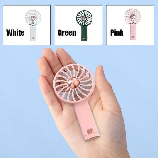 Handheld Mini Fan Cool Aromatherapy Small Fan Built in Aromatherapy USB Charging Silent Small Fan High Wind Power Small Fan W250403
