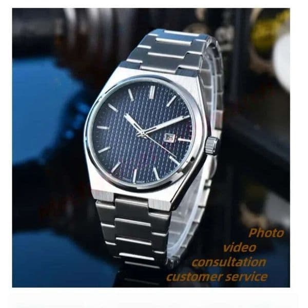Top Three Pin 1853 Fully Automatic Mechanical Sports Steel Strap Men's Fashion PRX Designer Watch 40/35mm Super Player aaa 111 aaa