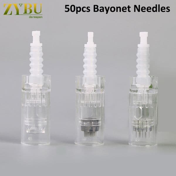 Bayonet Derma Pen Needles Nano MTS Tips 12 Pin Microneedling Dermapen Cartridge Microneedle Roller Stamp For Dr Pen N2/M5/M7/E30