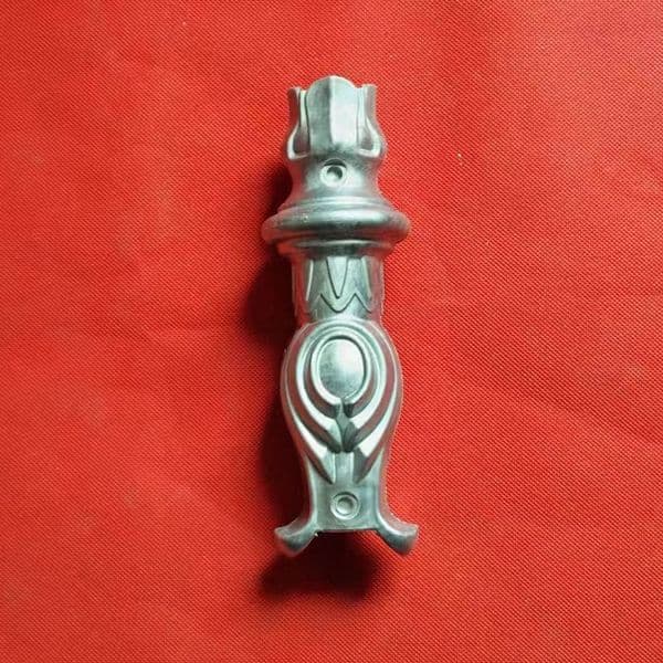 Decorative column, Thickened Aluminum Double Ring Ornament, Aluminum Art Fence Decoration Component