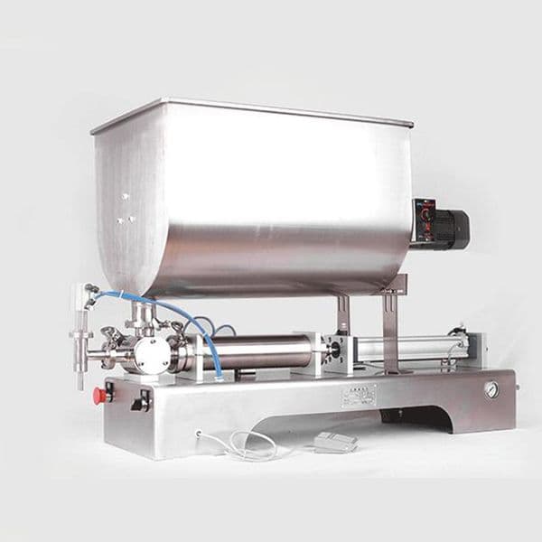 Fully Automatic Paste Filling Machine Pneumatic Horizontal U-shaped Hopper with Stirring Filling Machine