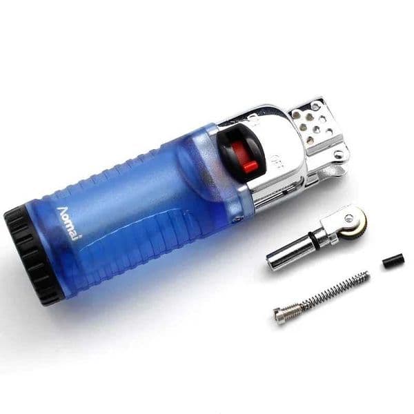 Creative Floating Flame Gas Ghost Fire Unusual Lighter Refillable With Butane Nylon Visible Transom Lighterxj