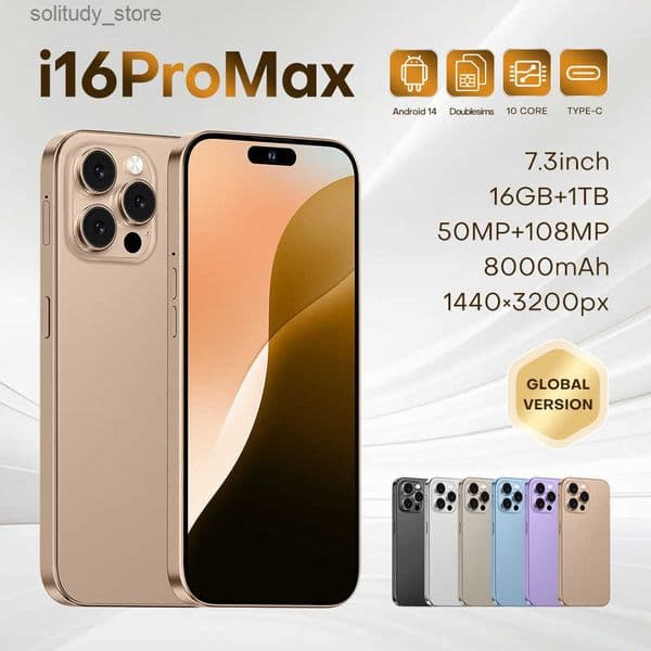 Mobile i16promax Dynamic Island 6.6-inch 1+16 Android smartphone z250408