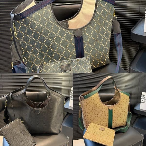 10A Large Capacity Letter Bag Handbag Chic Two-Way Convertible Designer 45678218 Tote : Versatile Crossbody & Over-The-Shoulder Purse