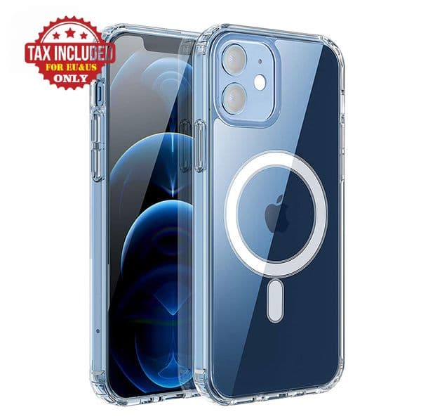 Clear Phone Case For iPhone 17 Air 16 Pro Max 11 12 13 14 15 For Magsafe Magnetic Wireless Charging Magsafe Case 7 8 XR Xs Max Cases