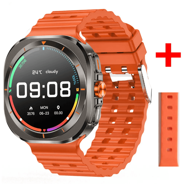 Bluetooth ultra Smart Watch with Calling NFC Sports Health Heart Rate Blood Pressure for Iphones