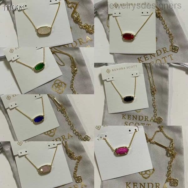 Designer Oval Gold Wire Pine Blue Turquoise Short Necklace Collarbone Chain 2025