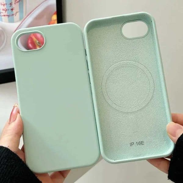 Fashion Liquid Silicone Built-in Magnetic Case For iPhone 17 Air 16 E 15 14 Plus 13 12 11 Pro Max Wireless Charge Cover H251110