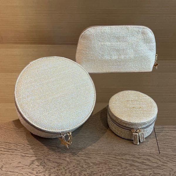 Designer Women Lady DIY Shoulder Classic Cosmetic Beauty Pouch Makeup Organizer Box Storage Case Toiletry Bag with box