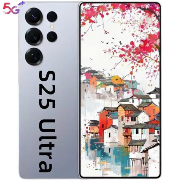 6.8inch S25 S24 Ultra Phone 5G Octa-core 12GB 256GB 512GB cellphone Touch screen 64 million camera GPS HD display Face recognition GPS 1TB multi-language Englishphone