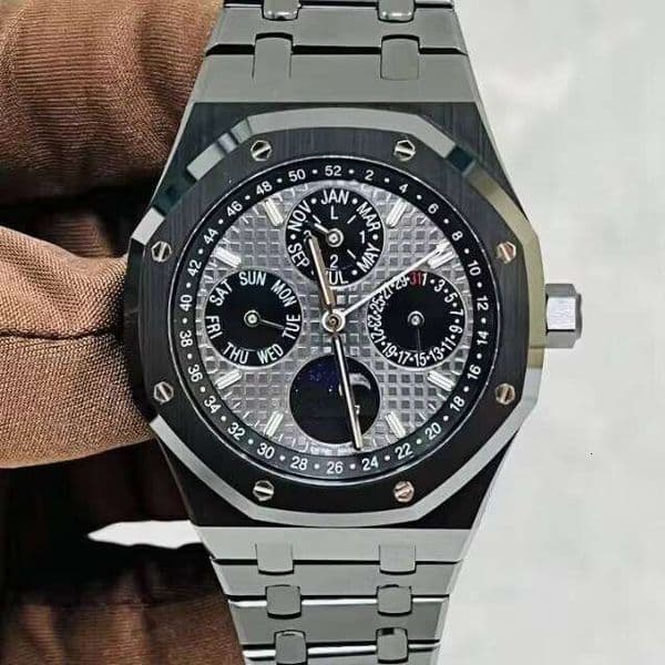 New Trend Design Stainless Steel Quartz Diamond Jewelry Bezel VVS Moissanite Watch Parts Customized Iced Men Bust Watches