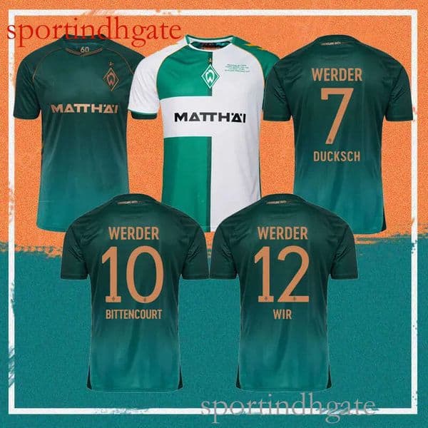 25/26 SV Werder Bremen special Soccer Jerseys third away DIEGO AGU ALVERO BITTENCOURT BURKE DEMAN DUCKSCH shirt FRIEDL GRULL JUNG KOWNACKI Football uniform
