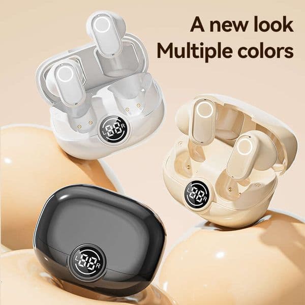 M89 Bluetooth Earphones Short Handle In Ear High Sound Quality Bone Conduction Noise Reduction Space Cabin