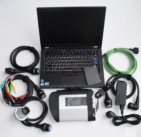 mb star c4 laptop t410 (4g, i5) + 2025.09v sd connect 480gb SSD ready to work diagnostic tool with top quality& best price