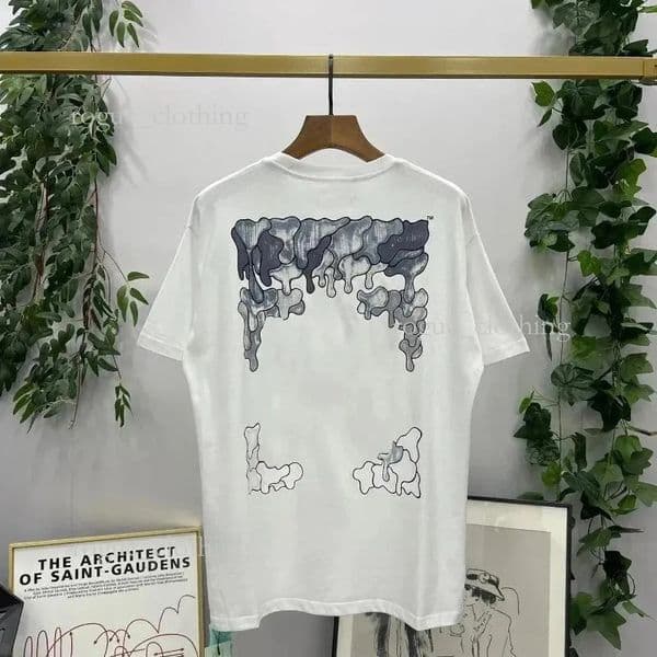 Offwhitemen Shirt Designer Tshirt Tees Womens Fashion Tops Off Tshirt Summer Cotton Loose T-Shirts Hip Hop Casual Short Sleeves High Quality Luxury Classic Tee f7d