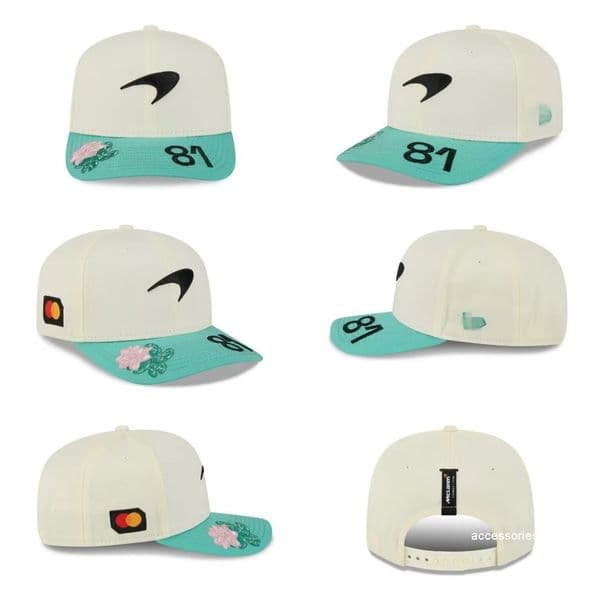 Beanie/Skull Caps Ball Caps 2025 MCLAREN Miami Mexico Morocco Brazil GP Cap hat high quality Baseball Cap men Women outdoor sun Hats Unisex Caps Adjustable F1 Racing