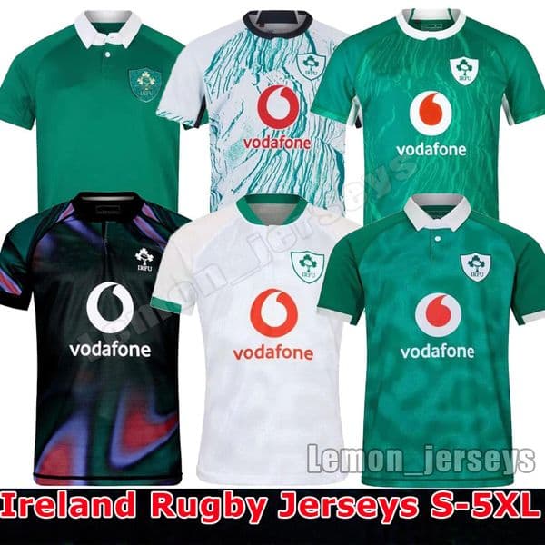 2025 2026 Ireland Rugby Jerseys Men's 150th Anniversary Edition Jerseys 25 26 Irelands national team Home court Away retro League Rugby Jerseys POLO T-Shirts S-5XL