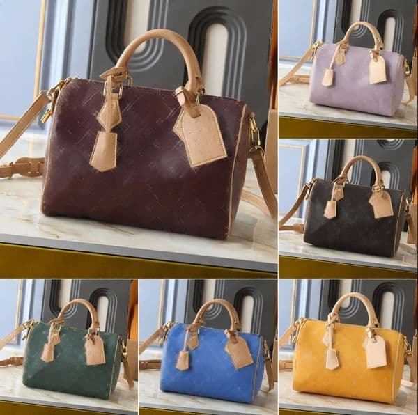 Designer Bag Speed P9 Handbags Womens Shoulder Bag Mens Ostrich Two Handles Bag Lady Wallet Purses Sling Bag Travel Bag Luxury Bag Commuter Bag 40cm Shopping Bag