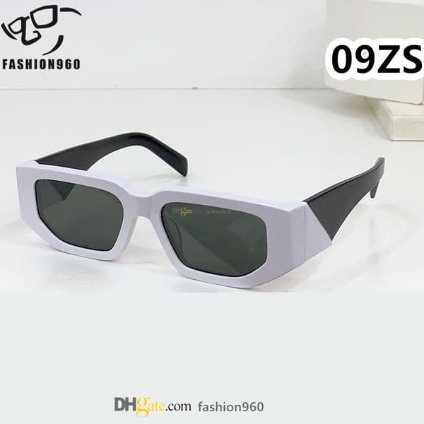 High End Mens Designer Sunglasses for Women Nylon lens luxury Acetate outdoor driving Shades gafas De Sol gafas Triangular signature Lunette zonnebril 09ZS