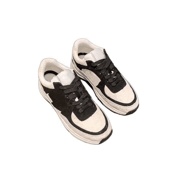 Women Shoes Casual Shoes luxury Sneakers Classic Trainers Grey Black White grey Preppy Style Leather lace Up