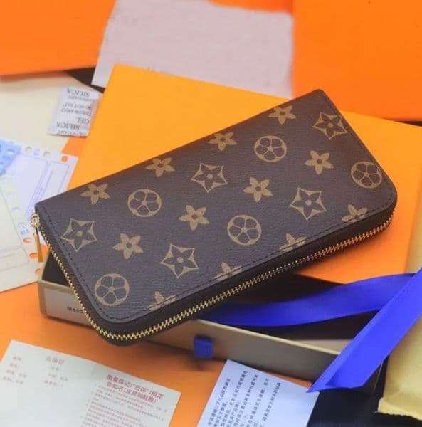Designers ZIPPY WALLET High Quality Soft Leather Mens Womens Iconic textured Fashion Long Zipper Wallets Coin Purse Card Case Holder Wth bag 6 colour