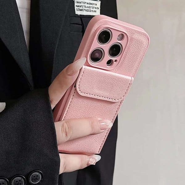 Retro Card Slot Wallet Holder Case For Iphone 17 Air 16 15 14 13 12 Mini 11 Pro XR XS Max 8 7 Plus Leather Texture Bumper Cover Designer Phone Case