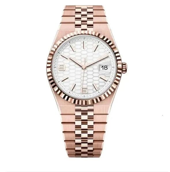 top watches for mens designer watch with cal.7135 movement automatic classic LandDweller Super factory 904l Rose gold steel transparent case luxury montre de reloj