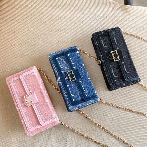 Luxury Universal Clip Jeans Denim Phone Case for iPhone 17 Air 16 15 14 13 12 11 Pro Max X Xs Xr 8 7 Plus Samsung Galaxy S26 S24 S25 Ultra S23 S22 S21 S20 S10 Note 20 Wallet Cover
