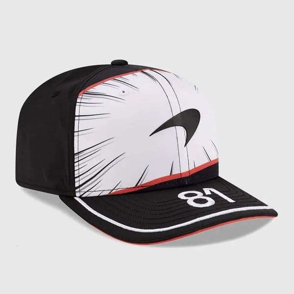 F1 Racing McLaren Miami GP Oscar Piastri Driver Cap Fashion Leisure Sports Travel Baseball Cs Mens Hat Marcas Lujo