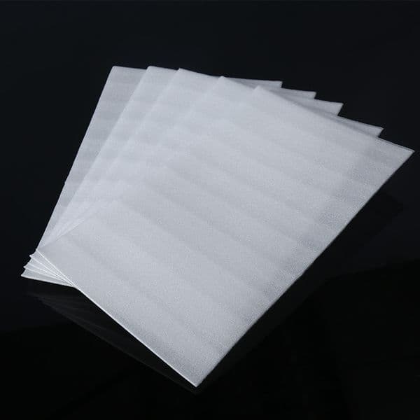 Single-Sided Inner Coated Pearl Cotton 12.5*23CM White Packaging Shockproof Moisture-Proof EPE Bag Specifications