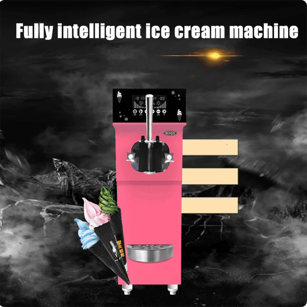 Frozen Yogurt Machine Popular Cone Ice Cream Machine Single Head Popsicle Machine Stainless Steel Commercial