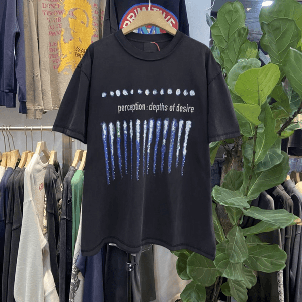 Tshirts Black Print Cotton Men's Plus Tees & Polos 2026ss