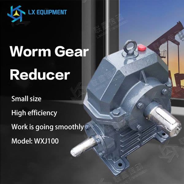 Model WXJ100 Heavy-Duty Worm Gear SpeedReducer High Efficiency Minimal Sound