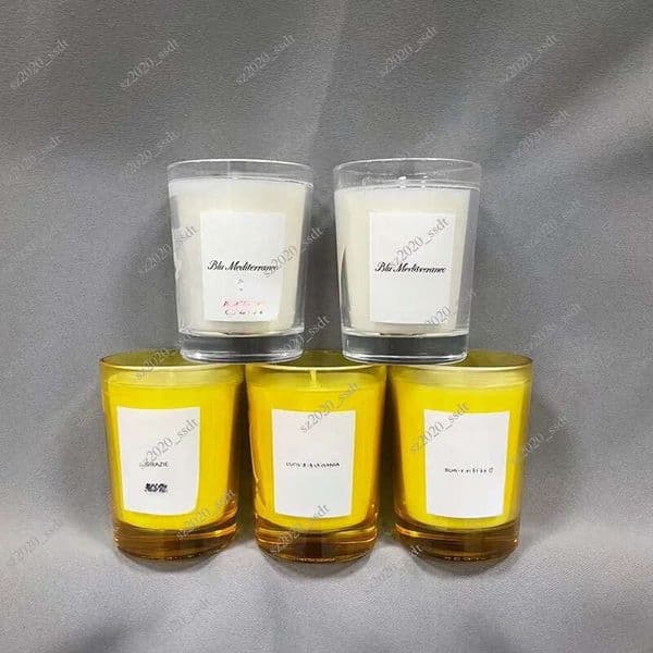 Candle Fragrance 200g Romantic Home Aroma Limited Series Capri Arancia Long lasting Fragrance Same Brand