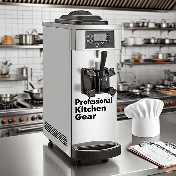 Commercial IceCream Maker Desktop Stainless Steel Vending Machine Single Head