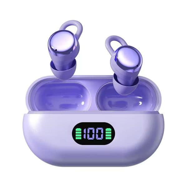 Wireless Bluetooth Earphones with ENC Noise Eduction, Sleeping EarBud with Big Bass Stereo Sound, 36 Hours Playtime, Lightweight