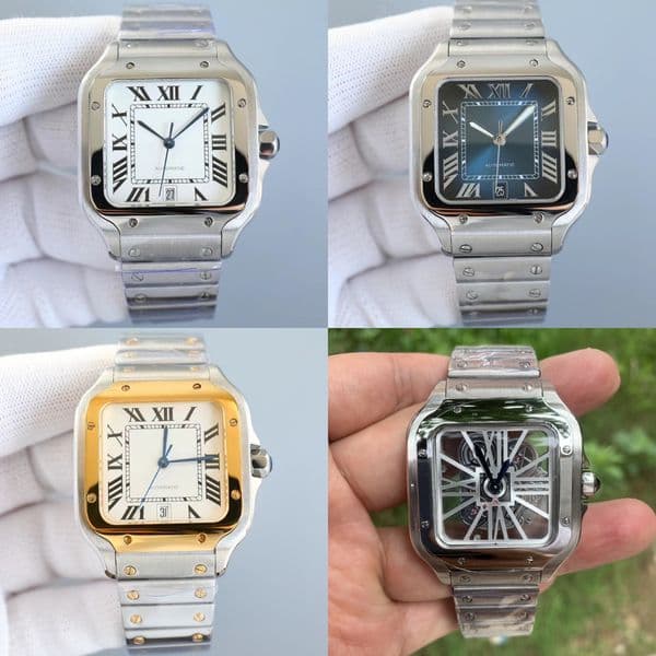 U1Mens 40MM35MM Automatic Mechanical Movement Made Of Premium Sapphire Stainless Steel Blue Watches Needle Waterproof Fashion Wristwatch AAA