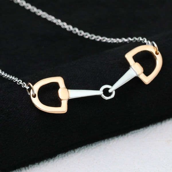 Cross-Border Simple Double Horseshoe Spliced Color-Block European and American Hot-Selling Creative Horseshoe-Shaped Bracelet Women's Pendant Wholesale ddmypluto