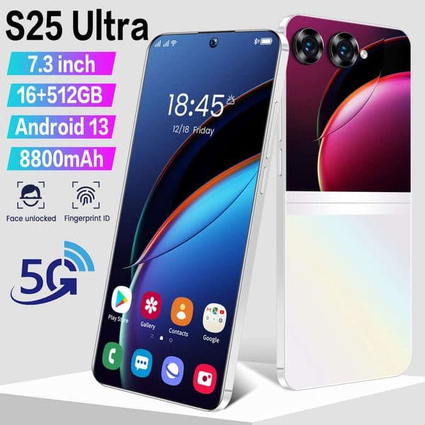 High-Capacity S25 Ultra SmartPhone: Android OS + Superfast Performance at Your Fingertips!