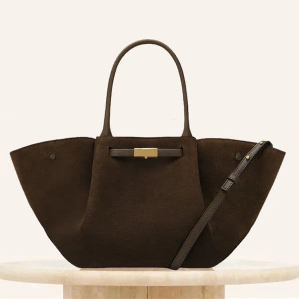 Evening Bags New York Suede Bag Designer Bag Tote Bag Luxury Simple Elegant French Modern Urban Chic Style Leather Multiple Functions Handbags 2025