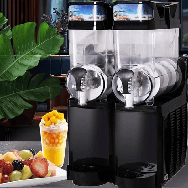 Commercial Slush Machine With 3 Tank Slush Ice Machine 15-60L Triple Ice Smoothies Slush Machine