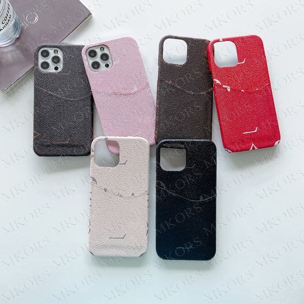 Trendy Designer Card Pocket phone cases for iPhone 17 Air 16 15 Plus 14 14plus 13 12 11 PRO X XS MAX XR 8 7 Luxury Printing Case Samsung S26 S25 S24 S23 S22 S21 S20 Ultra Cover