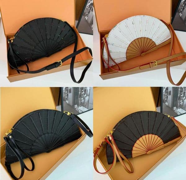 designer shoulder bag Zipper Fan Bag for women crossbody clutch bag Fashion leather purse lady messenger bag phone purses fashion shoulder bag handbag