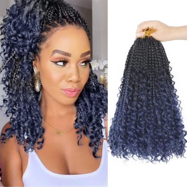 Curly Marley Braids Hair Fashion 30inch Braid IN Bundles Dreadlocks Crochet Hair Extensions Synthetic for Women Weave Afro 18 Inch Synthetic Braiding Hair