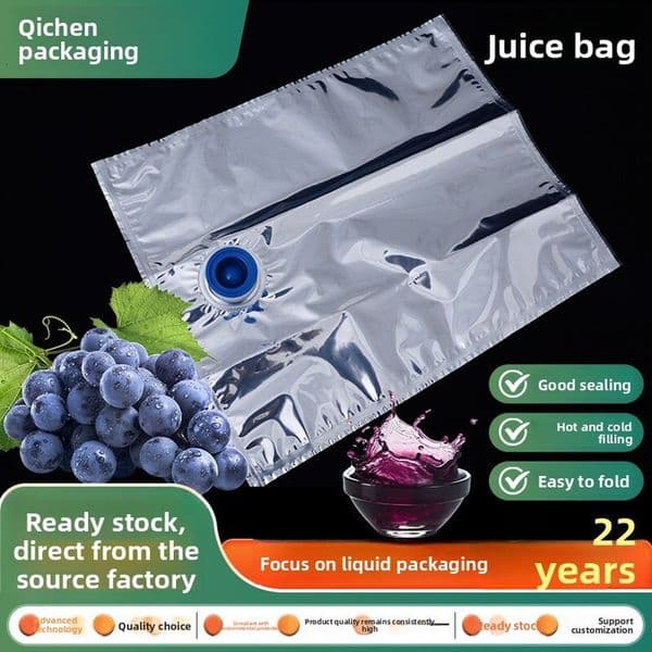Customizable Aseptic Aluminized Bags: Wholesale BIB Packaging for Grape and Multi-Juice Applications hot-sale products